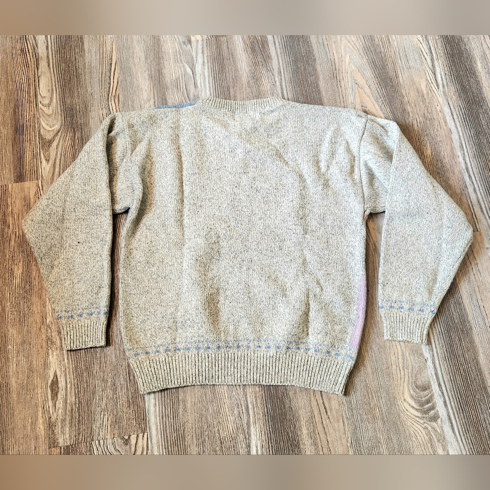 Vintage Woolrich Granny Square Patchwork Wool Ble… - image 5